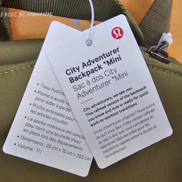 Lulu City Adventurer Backpack Mini